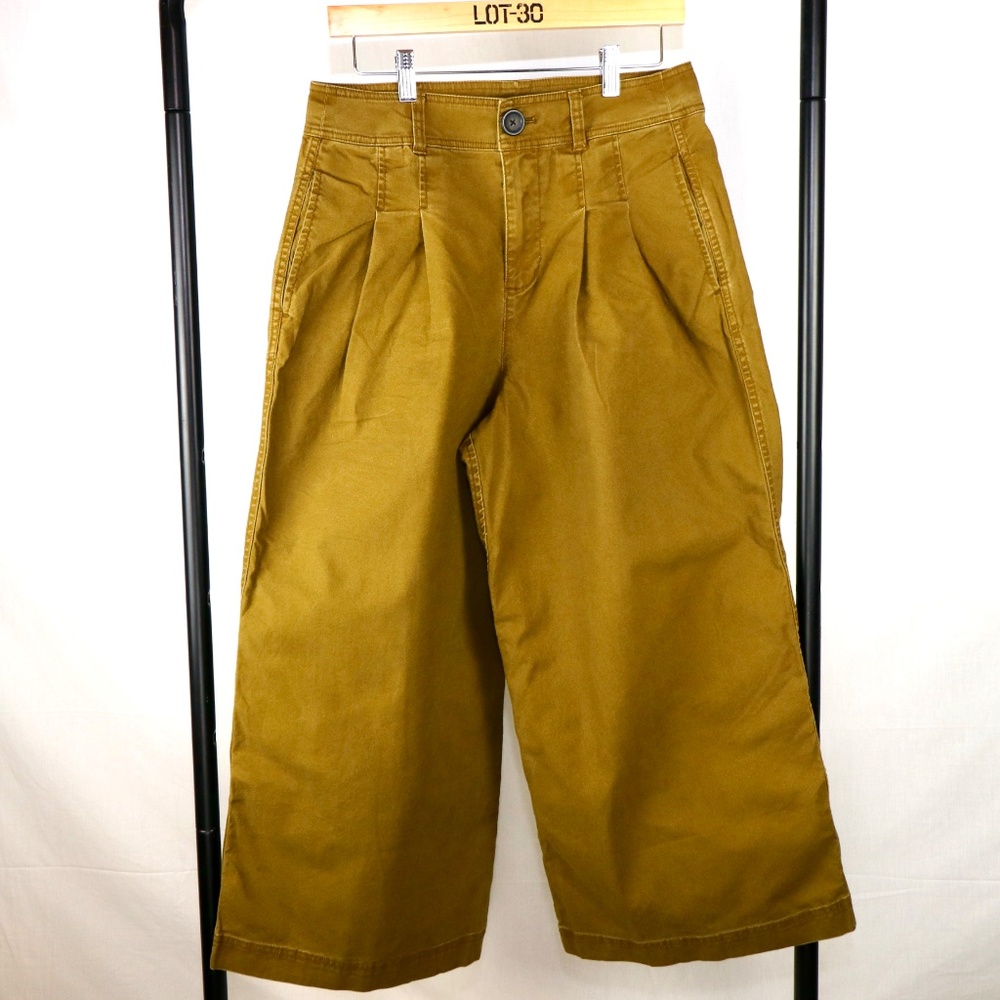 MADEWELL PLEATED WIDE LEG PANTS